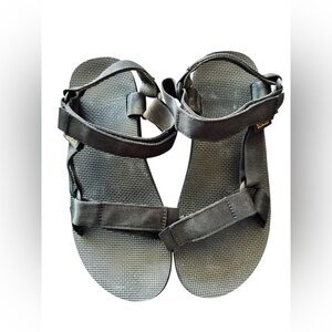 Teva Original Universal Black Sport Sandals Size 9 Men’s